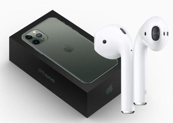 传苹果明年或将新款iPhone与AirPods捆绑销售